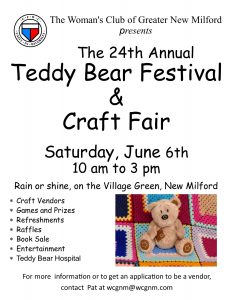 Teddy Bear Festival Flyer 2020